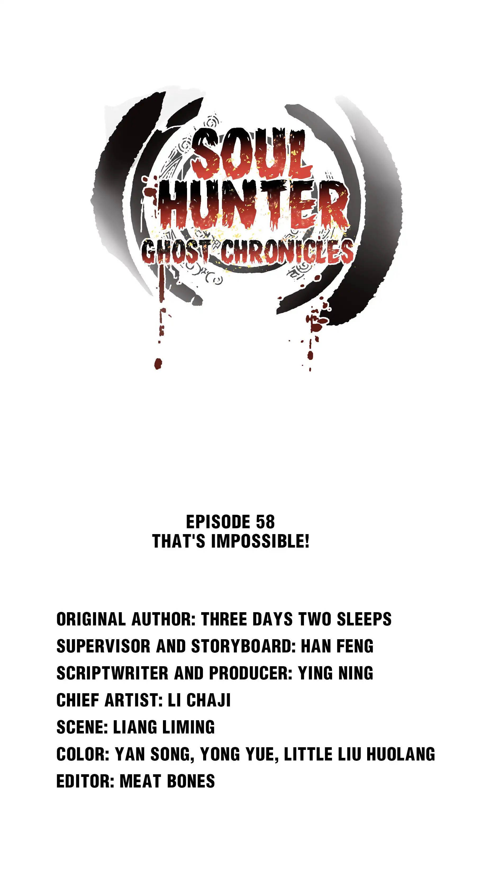 Soul Hunter: Ghost Chronicles [ALL CHAPTERS] Chapter 58 1